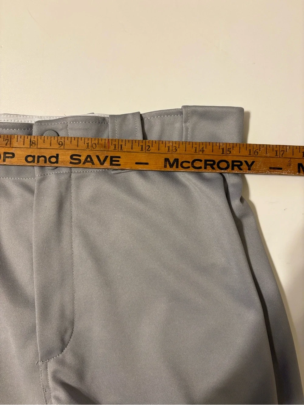 Rawlings Men's Light Gray Athletic baseball pants